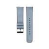 Sport Band Compatible with Fitbit Versa/Versa 2/Versa Lite,Women Girl Leather Soft Sport Watch Band Adjustable 5.5-8.0 inch Breathable Replacement Bracelet - Blue view 4