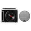 Alpine R2-SB12V Next-Gen 12" R-Series Halo Loaded Sub Enclosure with KTE-12G.3 Grill view 1