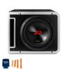 Alpine R2-SB12V Next-Gen 12" R-Series Halo Loaded Sub Enclosure with KTE-12G.3 Grill view 4