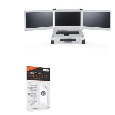 BoxWave Screen Protector Compatible with Acme Portable Machines NotePAC III Pro V (17.3 in) - ClearTouch Anti-Glare (2-Pack), Anti-Fingerprint Matte Film Skin