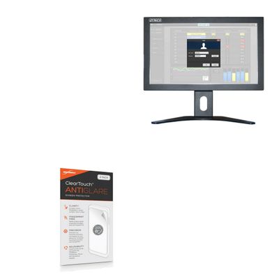 BoxWave Screen Protector Compatible with Dynics BBK Clean (24in) - ClearTouch Anti-Glare (2-Pack), Anti-Fingerprint Matte Film Skin
