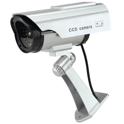 Fox Valley Traders Silver Mock Solar Security Camera