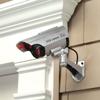 Fox Valley Traders Silver Mock Solar Security Camera view 2