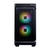 G.SKILL LT1 mATX Case with Tempered Glass Side Panel, Front Grill for Optimized Airflow - Black (GC-TKGW1-LT1) view 2