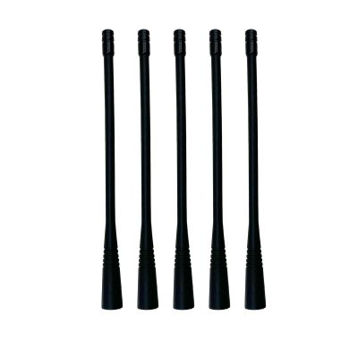 5pcs UHF Whip Antenna 6.5 Inch - Compatible with Standard VX-451 VX-454 VX-459 EVX-531 EVX-534 EVX-539 EVX-571 EVX-581 - High Gain Replacement Antenna for Two-Way Radios