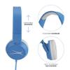 Altec Lansing Over The Ears Kids Headphones - Volume Limiting Technology for Developing Ears, Ages 3-5, Perfect for Learning from Home, Blue view 3