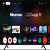 Hisense 43-Inch Class A6 Series 4K UHD Smart Google TV with Alexa Compatibility, Dolby Vision HDR, DTS Virtual X, Sports & Game Modes, Voice Remote, Chromecast Built-in (43A6H) , Black view 1