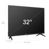 Hisense A4 Series 32-Inch Class HD Smart Android TV with DTS Virtual X, Game & Sports Modes, Chromecast Built-in, Alexa Compatibility (32A4H, 2022 New Model) ,Black view 3