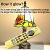 6.2 Inch Silicone Cover for 2023 Fire TV Stick 4K Max 2nd/Fir TV Omni Series/FireTV 4-Series Remote,Toshiba/Insignia FirTV Remote Cover with Lanyard(Glow Green) view 4