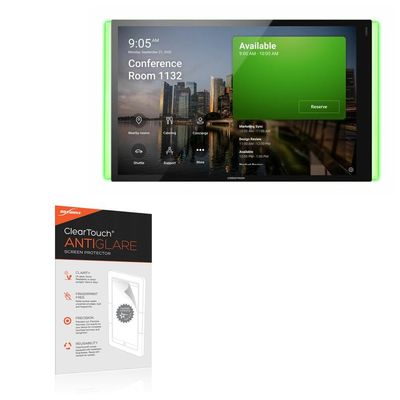 BoxWave Screen Protector Compatible with Crestron TSS-1070-BS-LB (10.1 in) - ClearTouch Anti-Glare (2-Pack), Anti-Fingerprint Matte Film Skin