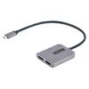 StarTech.com USB-C to Dual HDMI Adapter, USB Type-C Multi-Monitor MST Hub, Dual 4K 60Hz HDMI Laptop Display Extender / Splitter, HDR, Extra-Long Built-In Cable, Windows Only (MST14CD122HD) view 1