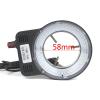 Lab Microscope Slides Illuminator Lamp for Stereo Zoom Microscope, Adjustable 0-100% Led Lamp Microscope Parts (Color : Black with Adapter 2) view 2