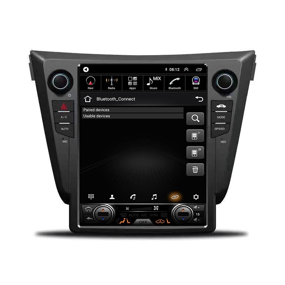 12.1 inches Android 10 Autoradio Car Navigation Stereo Multimedia Player GPS Radio 2.5D IPS Touch Screen forNissan X-Trail 2012-2021 MT