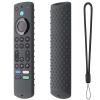 6.2 Inch Silicone Cover for 2023 Fire TV Stick 4K Max 2nd/Fir TV Omni Series/FireTV 4-Series Remote,Toshiba/Insignia FirTV Remote Cover with Lanyard(Dark Grey) view 1
