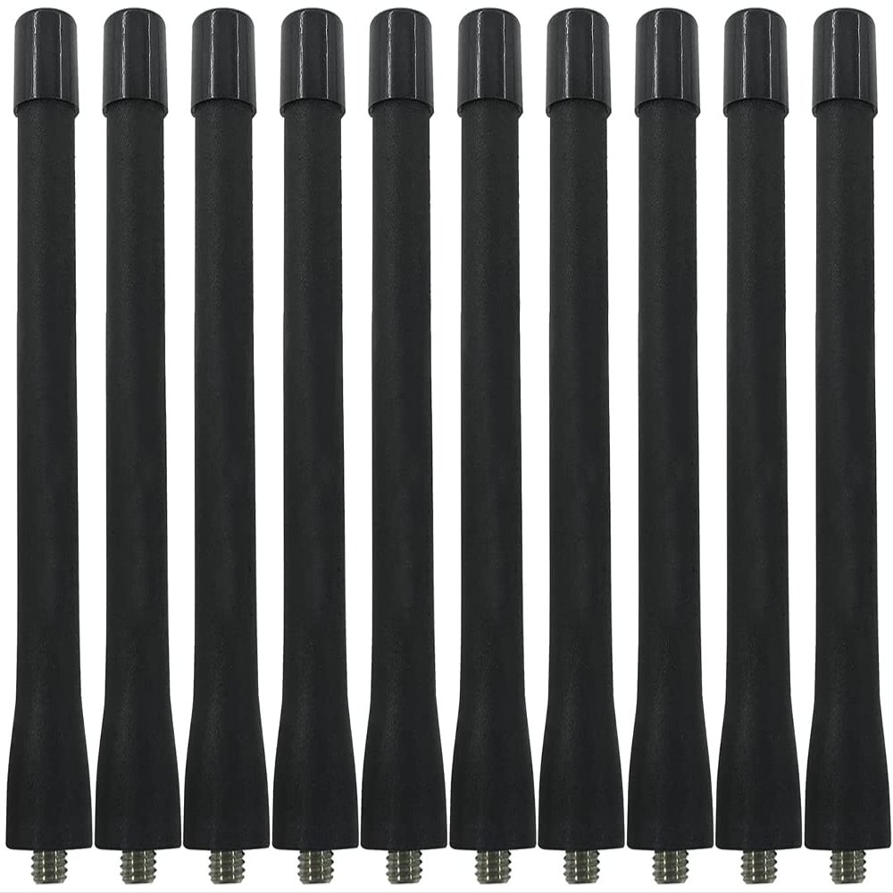 NAE6522 UHF 470-520MHz Stubby Antenna for CP200D CP200XLS PR400 CP150 CP185 CP200 GP300 GP320 GP338 P1225 PRO5150 PRO7150 EP450 Radio (10 Pieces)