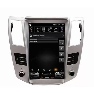 12.8 inches Android 10 Autoradio Car Navigation Stereo Multimedia Player GPS Radio 2.5D IPS Touch Screen forLEXUS RX330 2003-2007