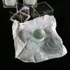 ZTBH Microscope Accessories Kit 100 pcs Large Glass Microscope Transparent Circular Coverslip Microscope Slides (Magnification : Dia. 8mm) view 2