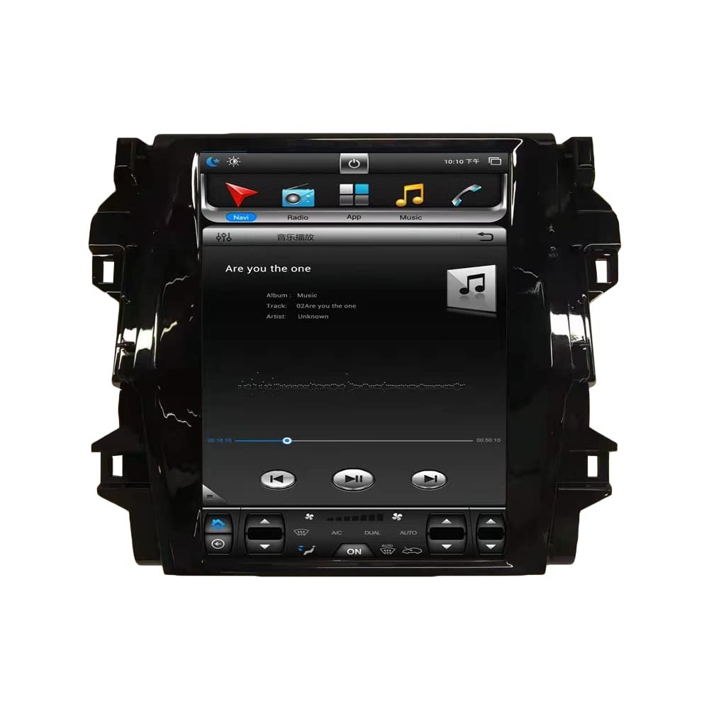 12.1 inches Android 10 Autoradio Car Navigation Stereo Multimedia Player GPS Radio 2.5D IPS Touch Screen forToyota Fortuner Hilux 2016-2019