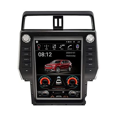 12.1 inches Android 10 Autoradio Car Navigation Stereo Multimedia Player GPS Radio 2.5D IPS Touch Screen forToyota Prado 2018