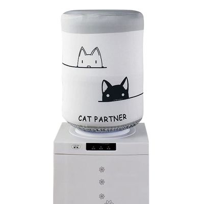 ZUYYON Water dispenser bucket dust cover for 5 gallon water bottles, Durable Fabric Bucket Decor, Reusable Furniture Cover Protector for home office or kitchen
