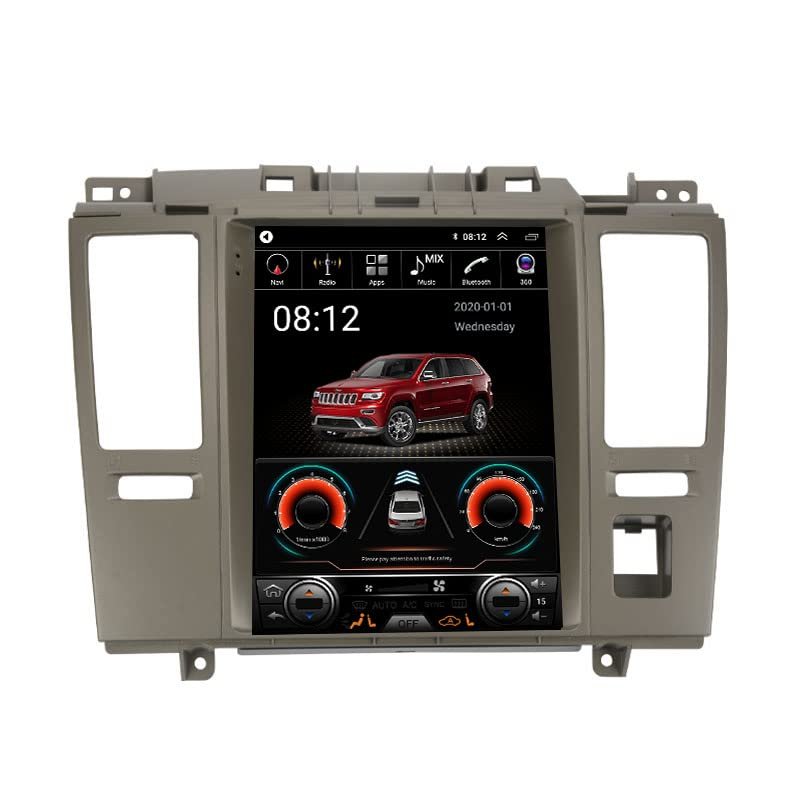 10.4 inches Android 10 Autoradio Car Navigation Stereo Multimedia Player GPS Radio 2.5D IPS Touch Screen forNissan Tiida 2008-2011 MT/at