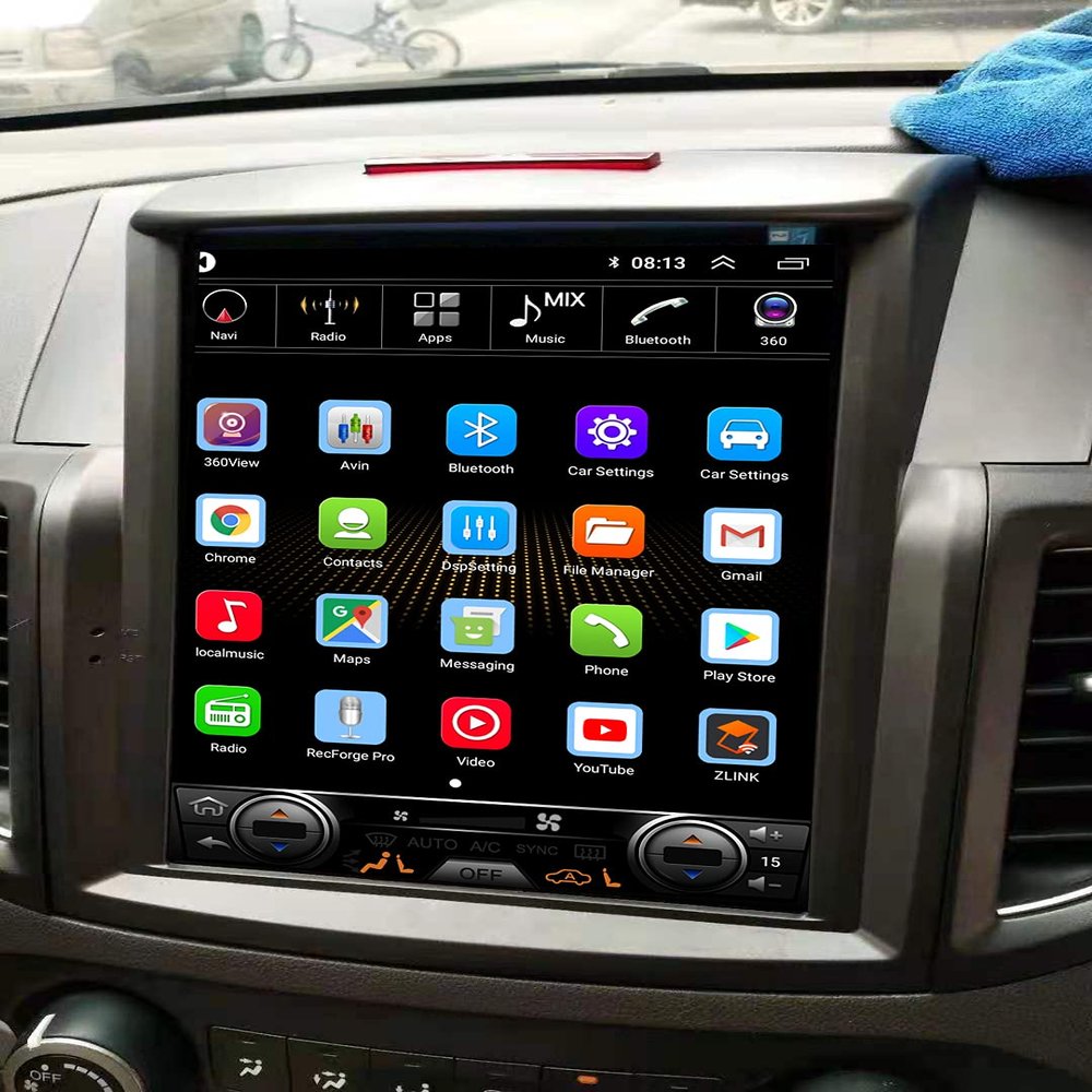 10.4 inches Android 10 Autoradio Car Navigation Stereo Multimedia Player GPS Radio 2.5D IPS Touch Screen forHonda CRV 2.4 2012-2015