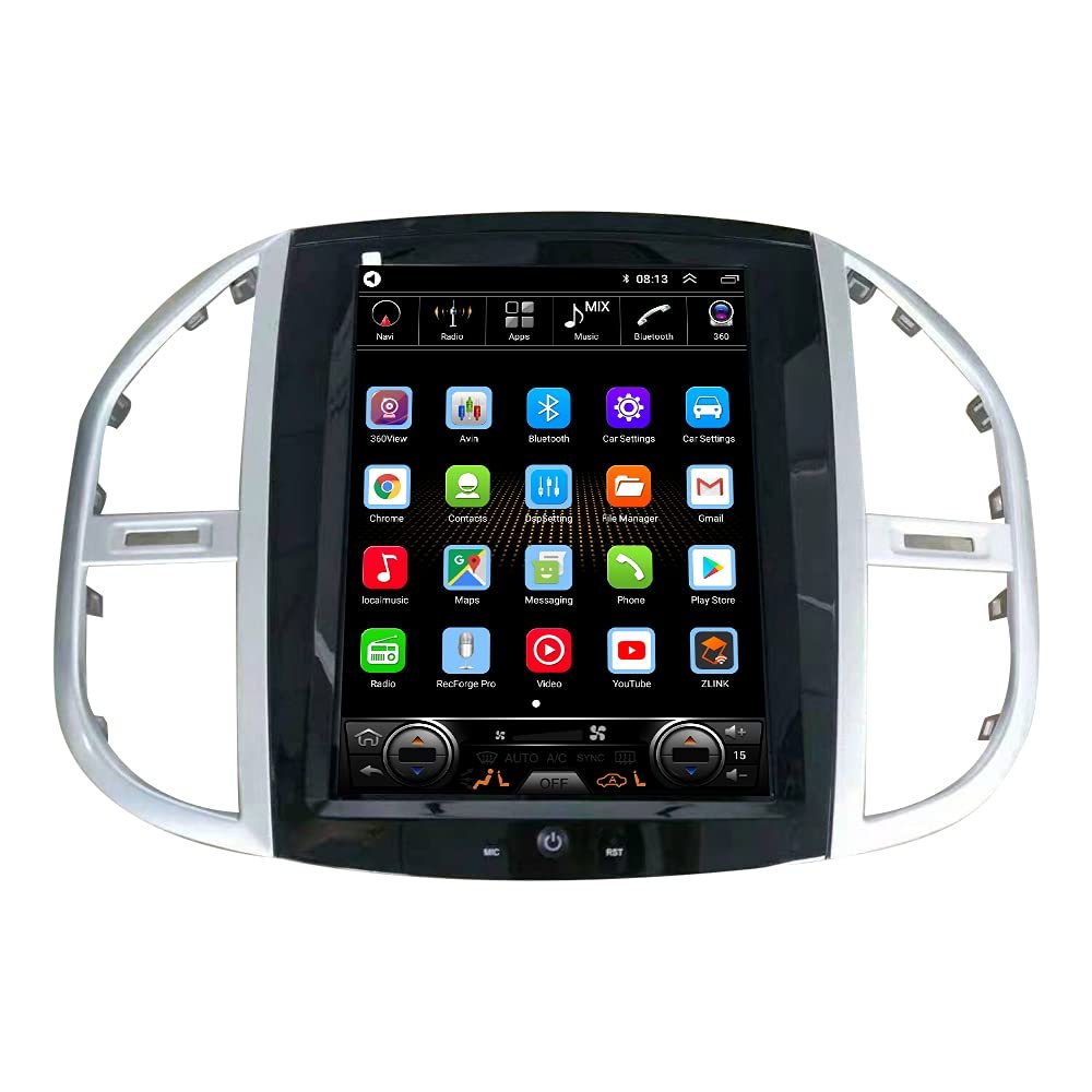 12.1 inches Android 10 Autoradio Car Navigation Stereo Multimedia Player GPS Radio 2.5D IPS Touch Screen forBenz Vito 2017