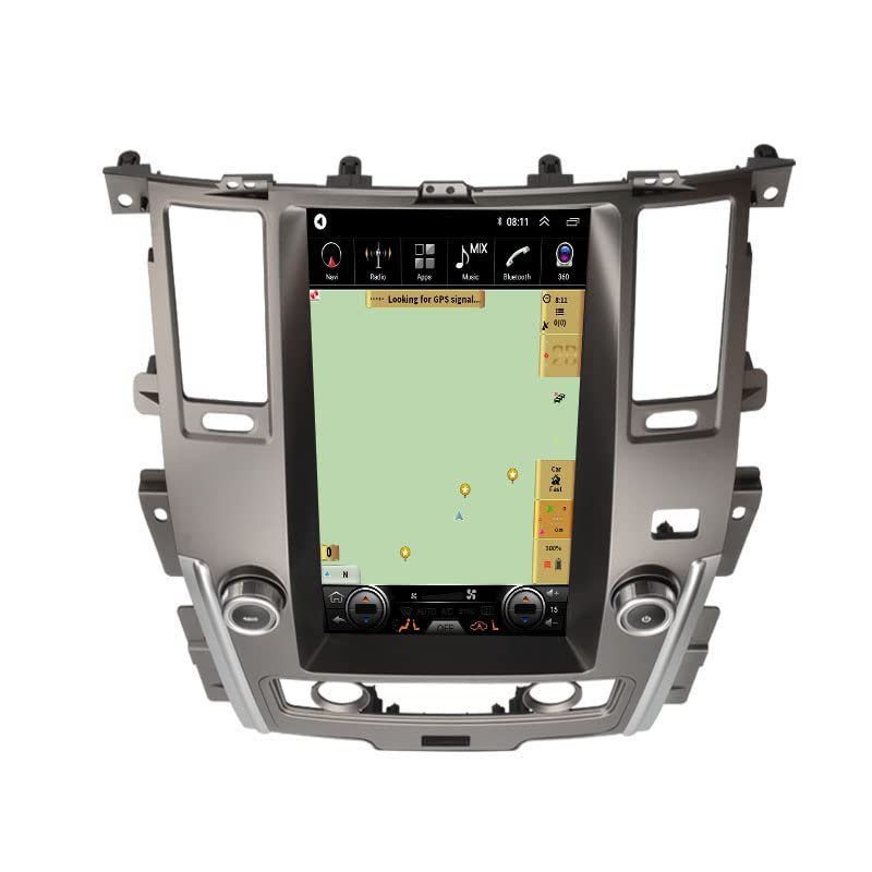 13.8 inches Android 10 Autoradio Car Navigation Stereo Multimedia Player GPS Radio 2.5D IPS Touch Screen forNissan Patrol 2016