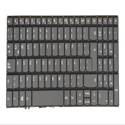 AZUBAYCOM Latin Spanish Laptop Keyboard for Lenovo Ideapad 3-15ada05 3-15are05 3-15igl05 3-15iil05 3-15ijl05 3-15iml05 3-15itl05 PC5C-LA Gray