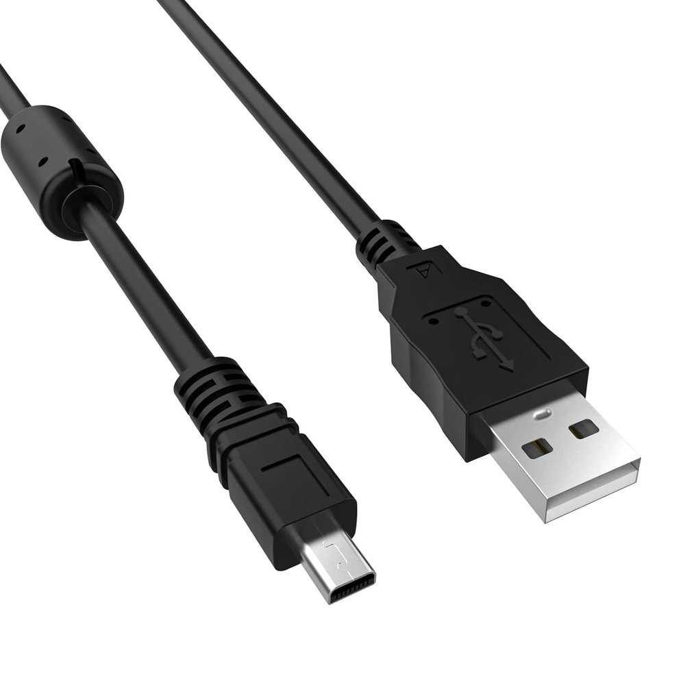 Toxaoii Replacement UC-E6 E23 E17 Cable, USB Camera Data PhotoTransfer Cord Compatible with Nikon SLR DSLR D3200 D3300 D750 D5300 D7200 Coolpix L340 L32 A10 P510 P500 S9200 S6300 S6000 S3300 S9100
