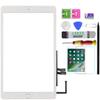 SIMPLEFIX Touch Screen Replacement Parts Digitizer Glass Assembly for ipad 6 6th Gen 2018 (A1893 A1954) with Home Botton Cover(No Touch ID) + Professional Tool Kit (White) view 1