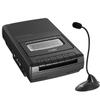 Cassette Tape Player & Voice Recorder, Standing Mic, Built-in Speaker, Aux view 1