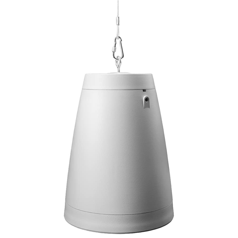 OSD Audio Nero ARC 6 Professional Hanging Pendant Speaker 150W, 6.5" Graphite Cone / 1 Silk Dome Tweeter, for Home or Commercial Applications, Safety Cable Suspension, Hardware Included (White)