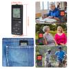 Mini Aviation Band Radio Built in 400MAH Lithium Battery, FM AM AIR Radio with Earphone, Orange Backlight LCD Dispaly, Support Automatic Storage and Search view 3