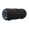 Supersonic IQ Sound IQ-2323BT 2 x 3-Inch Portable Bluetooth Fabric Speaker with TWS, Voice Control, Clear Sound, RGB Lights, Water Resistance, FM Radio, and USB/AUX Inputs - Perfect for Any Event view 1