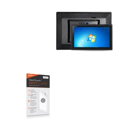BoxWave Screen Protector Compatible with Touch Think TPC215-W220 - ClearTouch Anti-Glare (2-Pack), Anti-Fingerprint Matte Film Skin