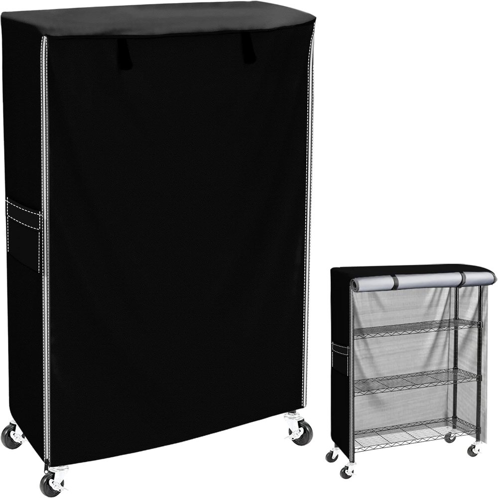 Wire Shelf Cover 36x18x54 Heavy Duty 600D Dustproof Storage Rack Cover