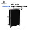 Wire Shelf Cover 36x18x54 Heavy Duty 600D Dustproof Storage Rack Cover view 2