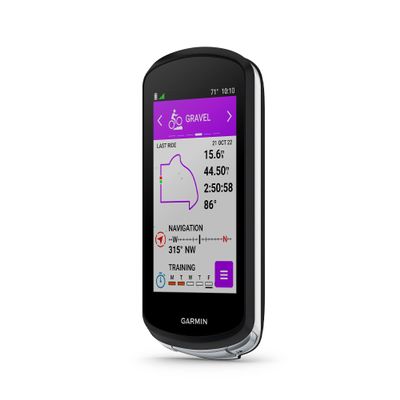 Garmin Edge 1040 Solar, GPS Bike Computer with Solar Charging Capability