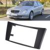 Double DIN Installation Dash Kit, Black ABS 2 Din Stereo Audio Fascia Panel Navigation Fascia Car Stereo Frame for Benz CLSClass C219 20012009 view 4