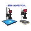TYZK Microscope Kit 13MP HDMI /22MP 38MP HD USB TF Monocular Microscope Digital Camera Lens 56 LED Light Microscope Lens Adapters (Color : C) view 4