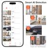 Dzees Outdoor Camera Wireless, 2K Battery Powered WiFi Surveillance Camera for Home Security System with Siren Alarm & Spotlight, Motion Detection, Color Night Vision, IP65 Waterproof Cloud/SD-2-Pack view 2
