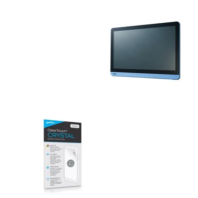 BoxWave Screen Protector Compatible with Advantech POC-W243 - ClearTouch Crystal (2-Pack), HD Film Skin - Shields from Scratches