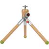 IFOOTAGE Timberpod Mini Tripod, 10th, Small Camera Tripod with 1/4" Screw, Professional Tabletop Tripod for DSLR, Mobile Phone and Action Cameras, Handheld Mini Tripod WoodBronze view 1