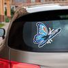 Butterfly Collection Vinyl Decal Sticker for Car Boat Laptop Reflective Glossy Choose Size 033002 (4'' x 3.6" (10.2cm x 9.2cm), Reflective) view 1