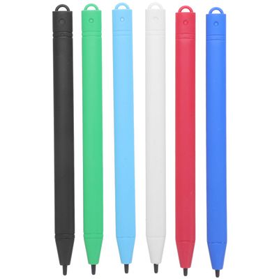 Hemobllo LCD Writing Tablet Pen - 6 Pcs Replacement Stylus Drawing Pen for LCD Writing Tablet, Drawing Tablet, Pad, Doodle Board, Random Color