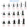 800Pcs Laptop Screws, M2 M2.5 M3 Notebook Computer PC Replacement Screw Kit Set for Sony DELL Samsung IBM HP Toshiba Motherboard SSD PC Fan Repair (16 Sizes) view 3