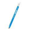 Elecom P-TPENSEBU Stylus Pen, Hexagonal Pencil Type, For Kids, With Strap Hole, Conductive Fiber Type, Compatible with Smartphones and Tablets, Replaceable Nibs, Blue view 1