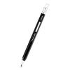 Elecom P-TPENDEBK Hexagonal Pencil Type for Kids, With Strap Hole, Disc Type, Compatible with Smartphones and Tablets, Replaceable Nibs, Black view 1