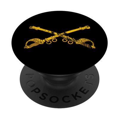 US Army Cavalry Branch - CAV Scout 19Delta - 19D Distressed PopSockets Adhesive PopGrip